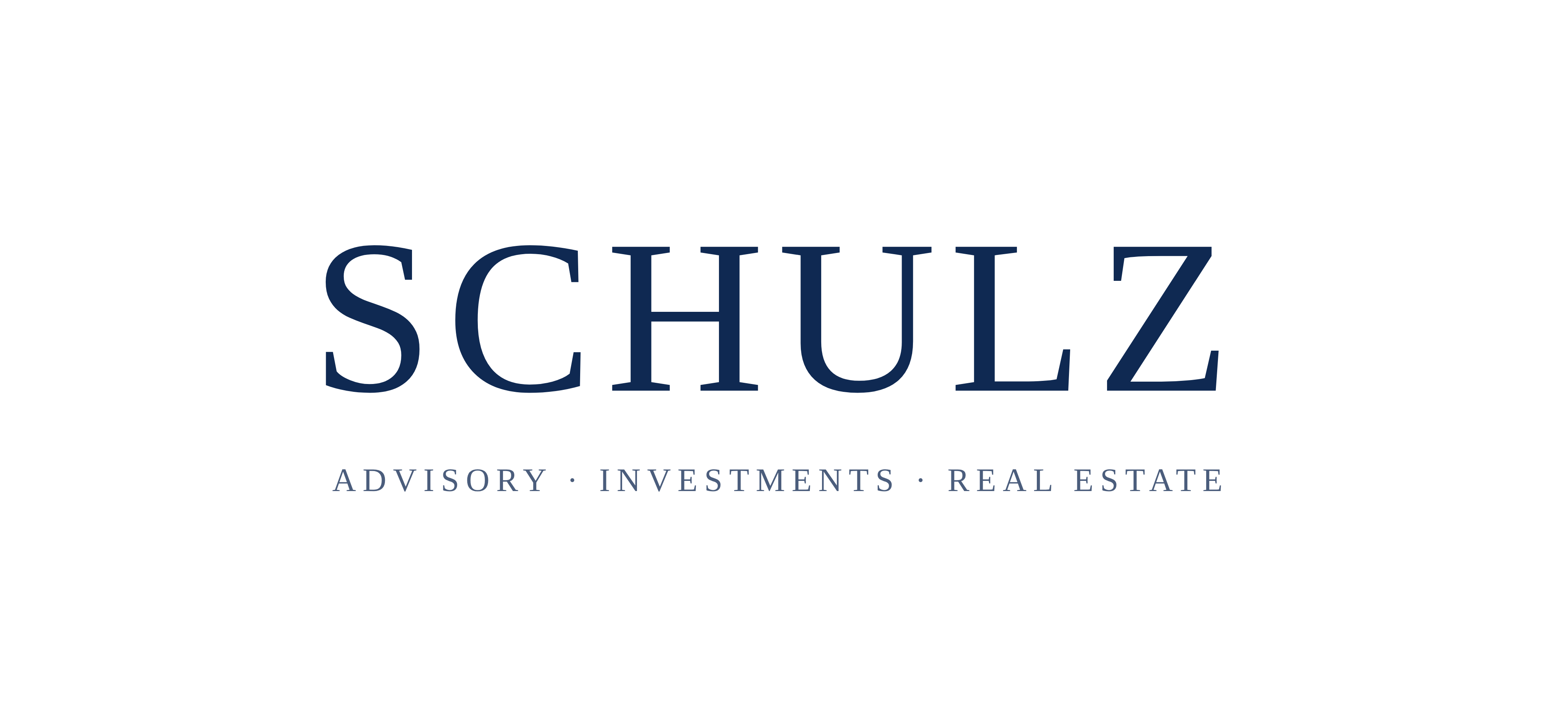 SCHULZ — Advisory · Investments · Real Estate